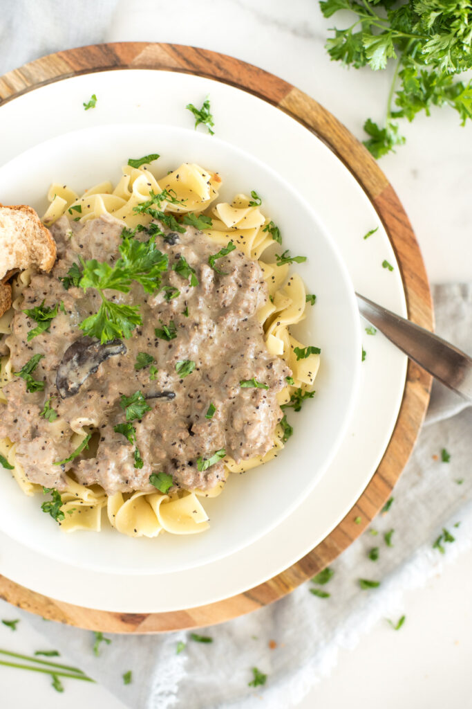 Beef Stroganoff